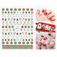 Nail sticker christmas 397