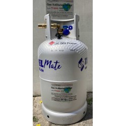 aluminium fles 11kg met lpg aansluiting incl propaan