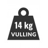 Heftruckgas vulling 14kg propaan vloeistof afname